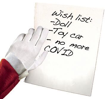 Santa letters seek end of COVID, but also toys
